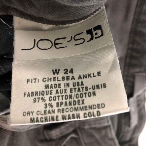Joe’s Grey Corduroy pants - Picture 5 of 5